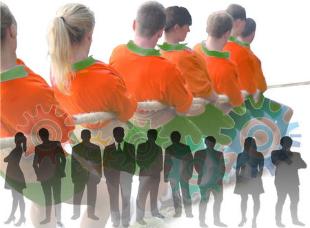 Damit im Team wieder alle geschlossen am selben Strang ziehen! - Die Systemische Organisationsaufstellung mit The Good Solution GmbH - www.ch-aufstellungen.ch